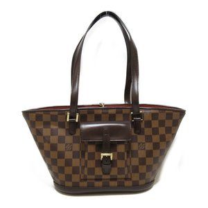 Manosque PM Damier Ebene Shoulder Bag